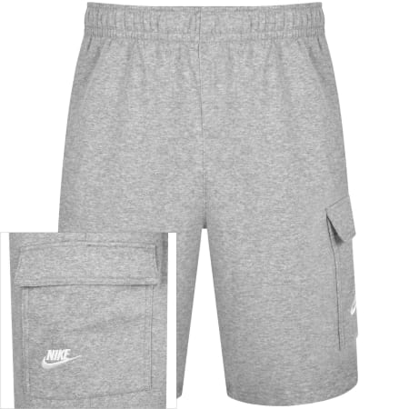 Nike standard logo shorts grey shop
